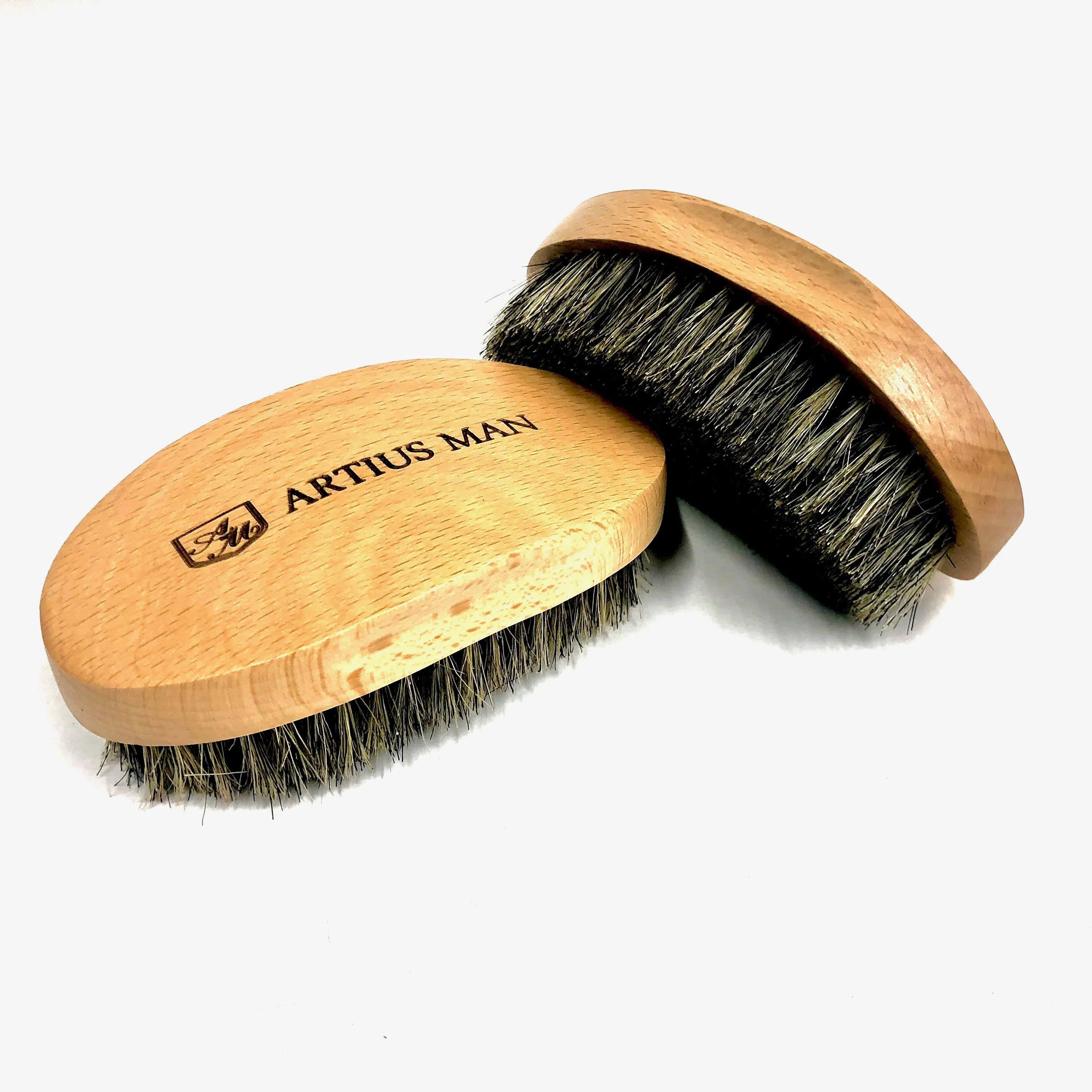Enhanced Handmade Beard Brush Crafted