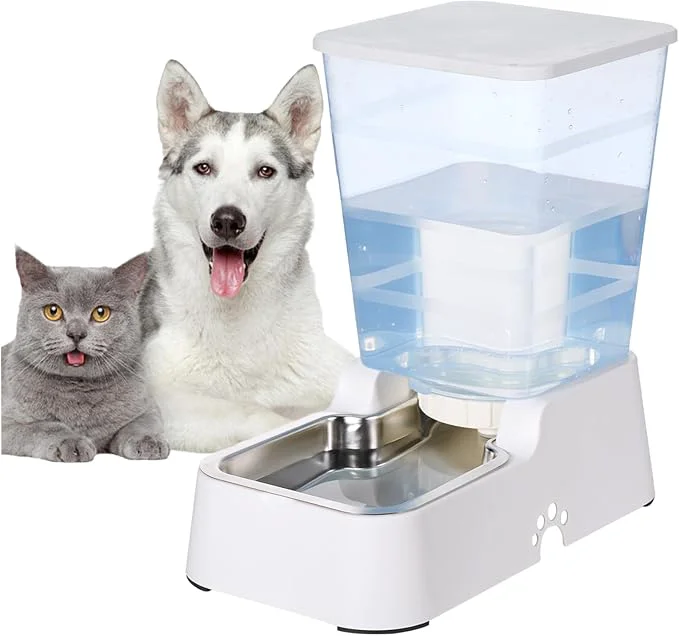 Innovative Automatic 5.4L 1.4Gal Pet Waterer Pet Automatic Dog Water Dispenser Gravity Carefully Designed