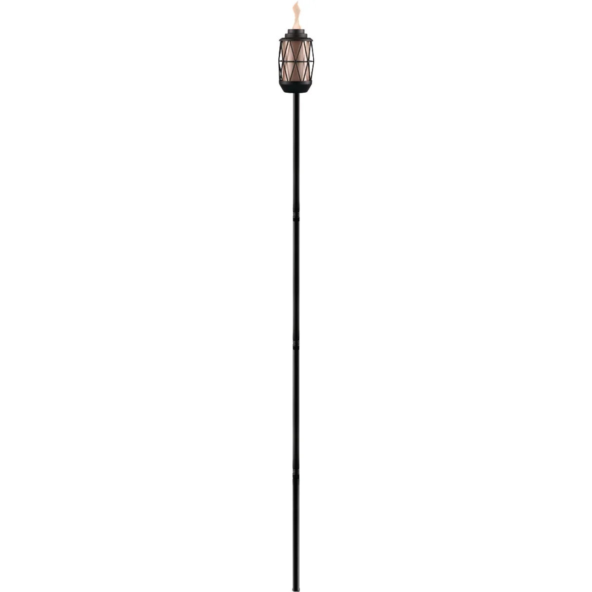 Smooth Tiki BiteFighter 64.25 In. Black Bronze Metal Patio Torch Fine Crafted