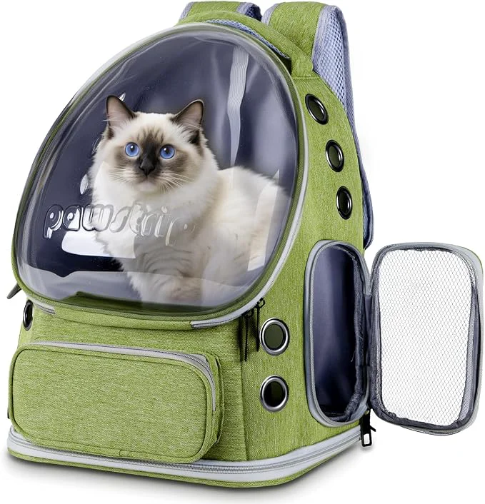 Flexible Pawstrip Cat Backpack Carrier Premium