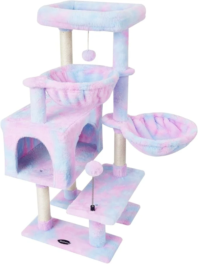 Classic KIYUMI Cat Tree Cat Tower Condo Minimalist