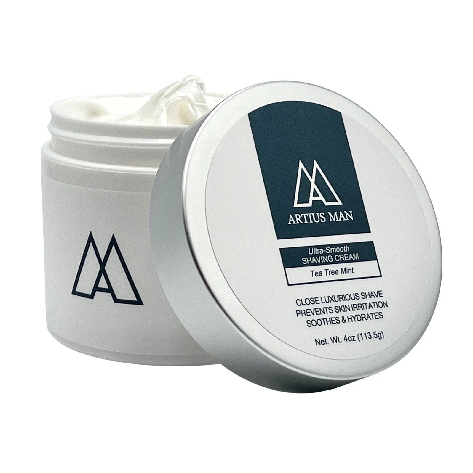 High-Grade Tea Tree Mint Ultra-Smooth Shaving Cream Expertly Made