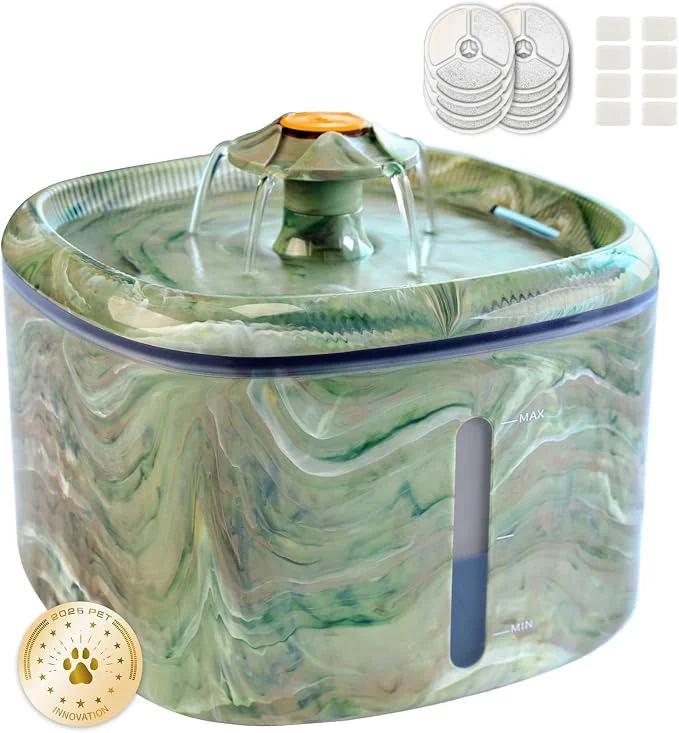 Verified Cat Water Fountain 2.5L 84oz Cat Fountain Easy-to-Use