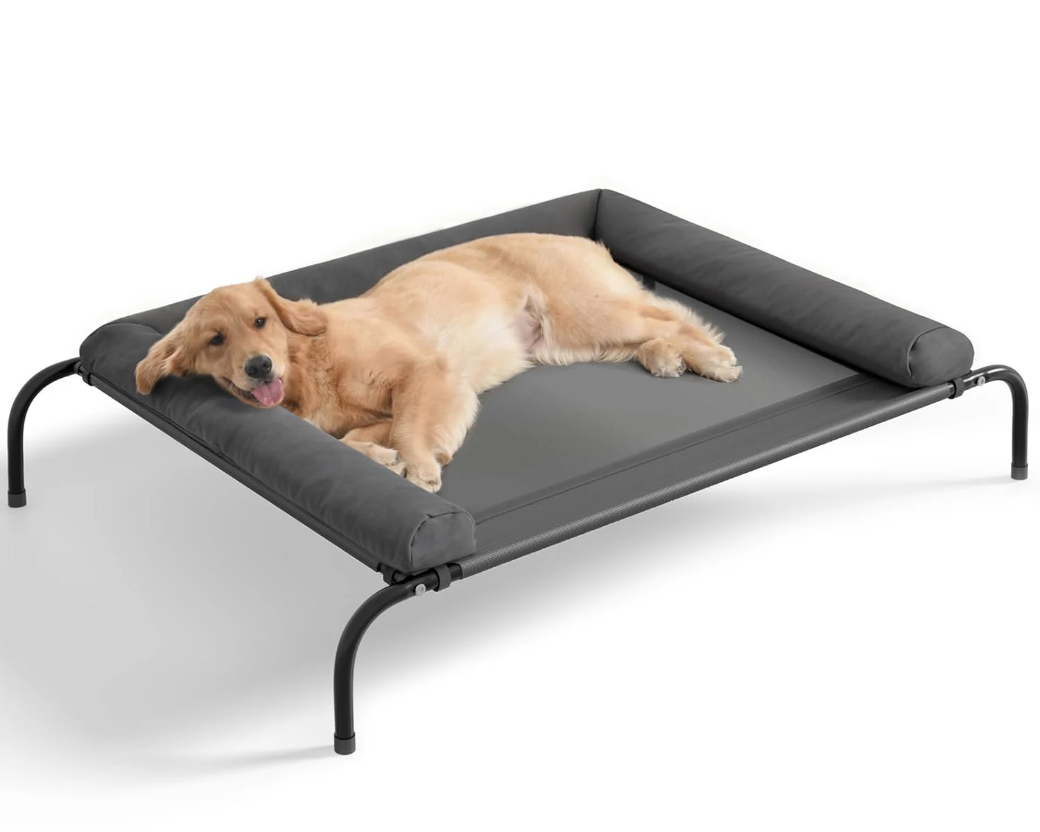 Soft WESTERN HOME Cooling d Dog Bed for Large Dogs Raised Indoor Outdoor Chew-Proof Cot High-End