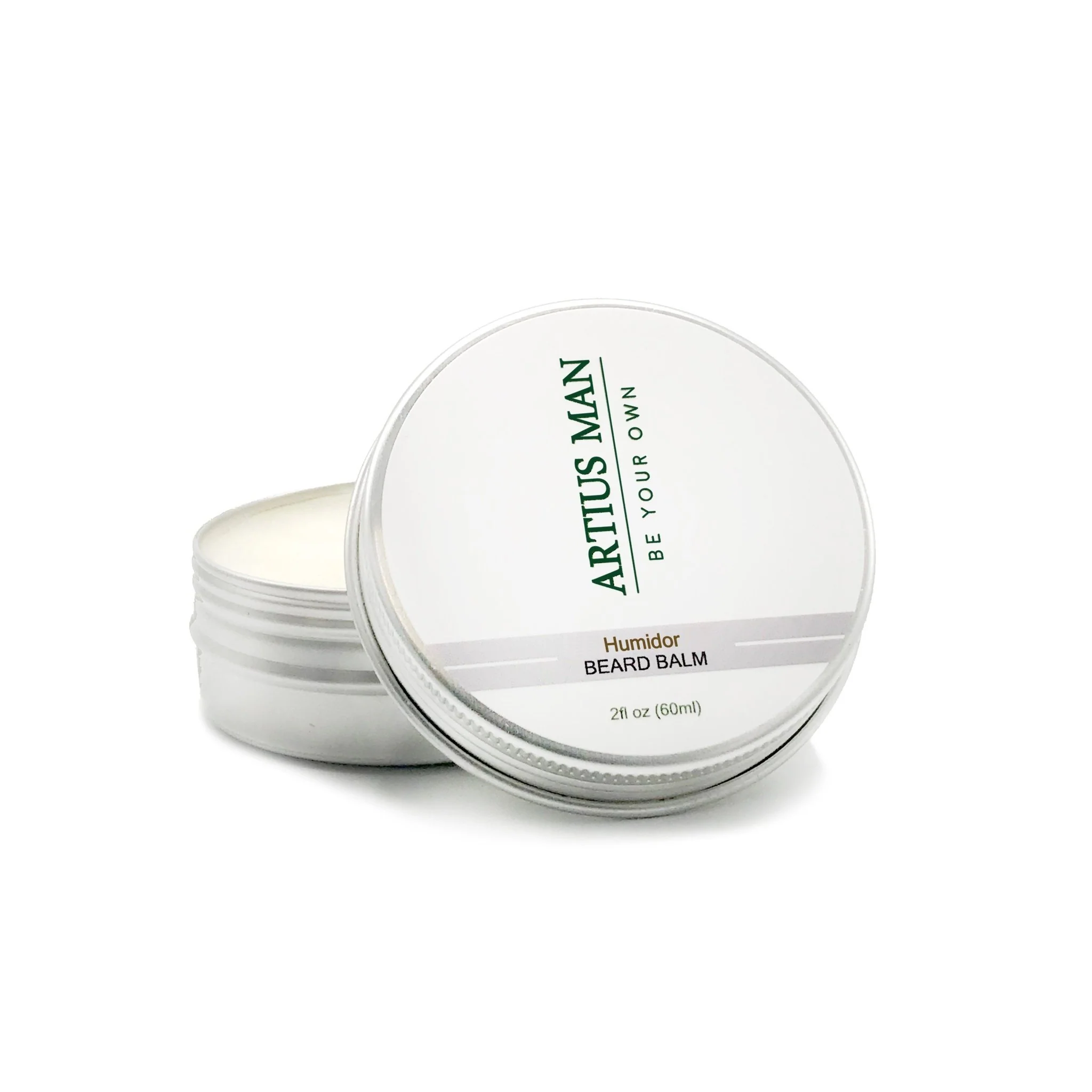 High-End Humidor Beard Balm – Cherry Tobacco and Oud Beard Balm With Light Hold 2 oz Innovative