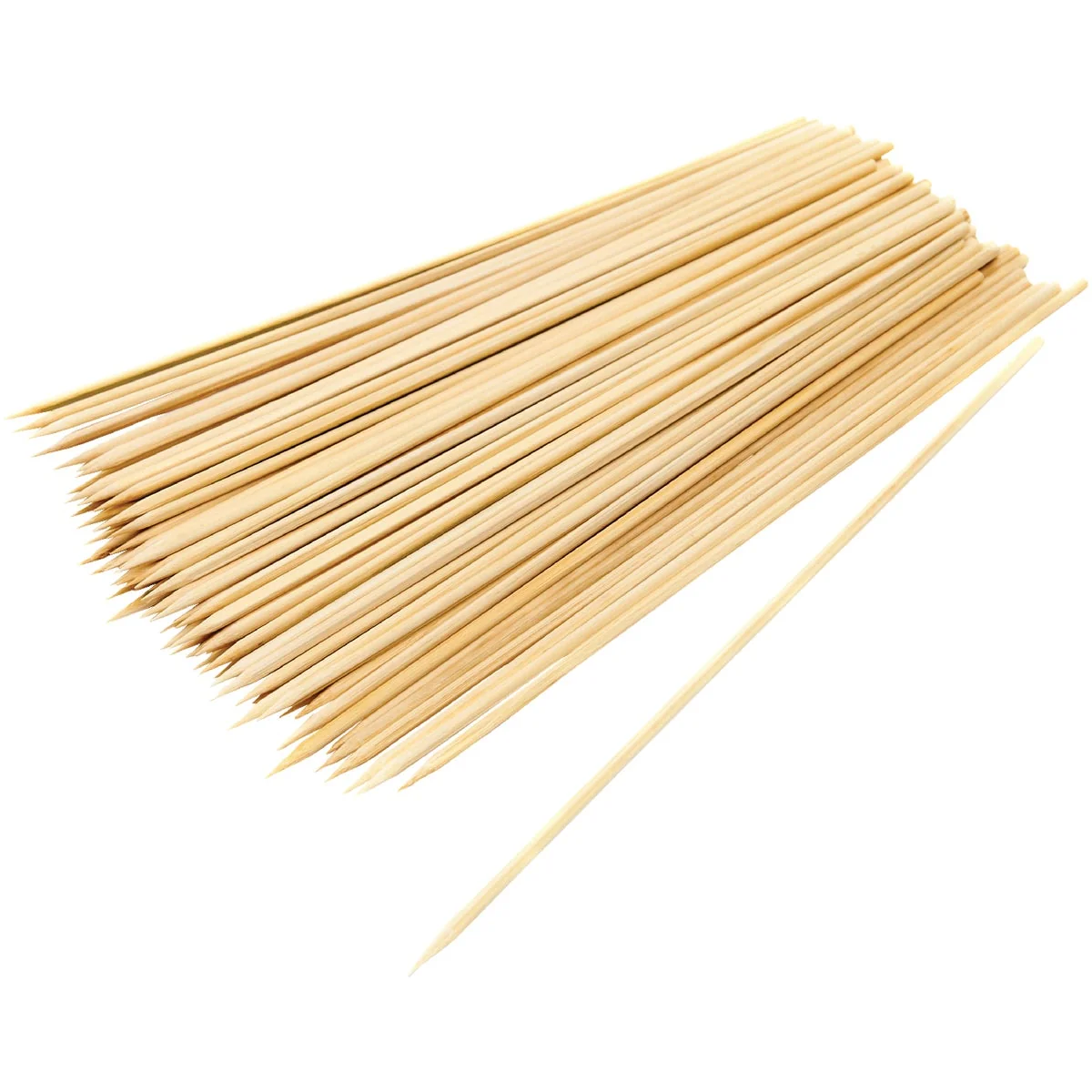 Natural GrillPro 12 In. Bamboo Skewer 100-Pack Organic