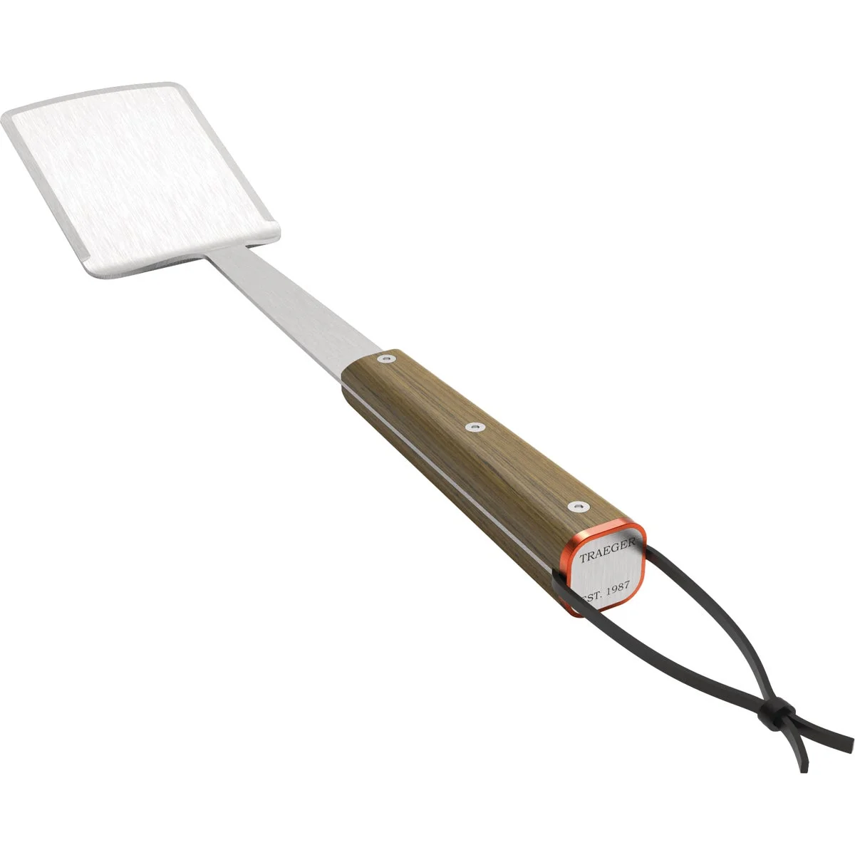 Elite Traeger 17 In. Titanium Plated Stainless Steel Grill Spatula Functional