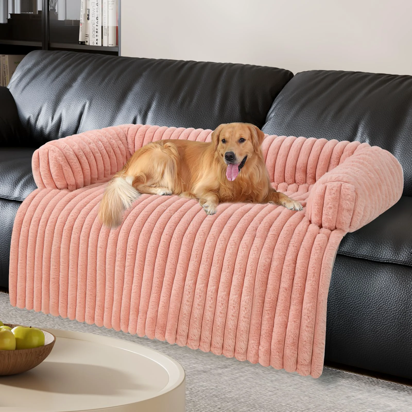 Trusted Wn’s Day Luxurious Dog Couch Bed – Pink XXL Washable Cover Waterproof Sofa Bed World-Class