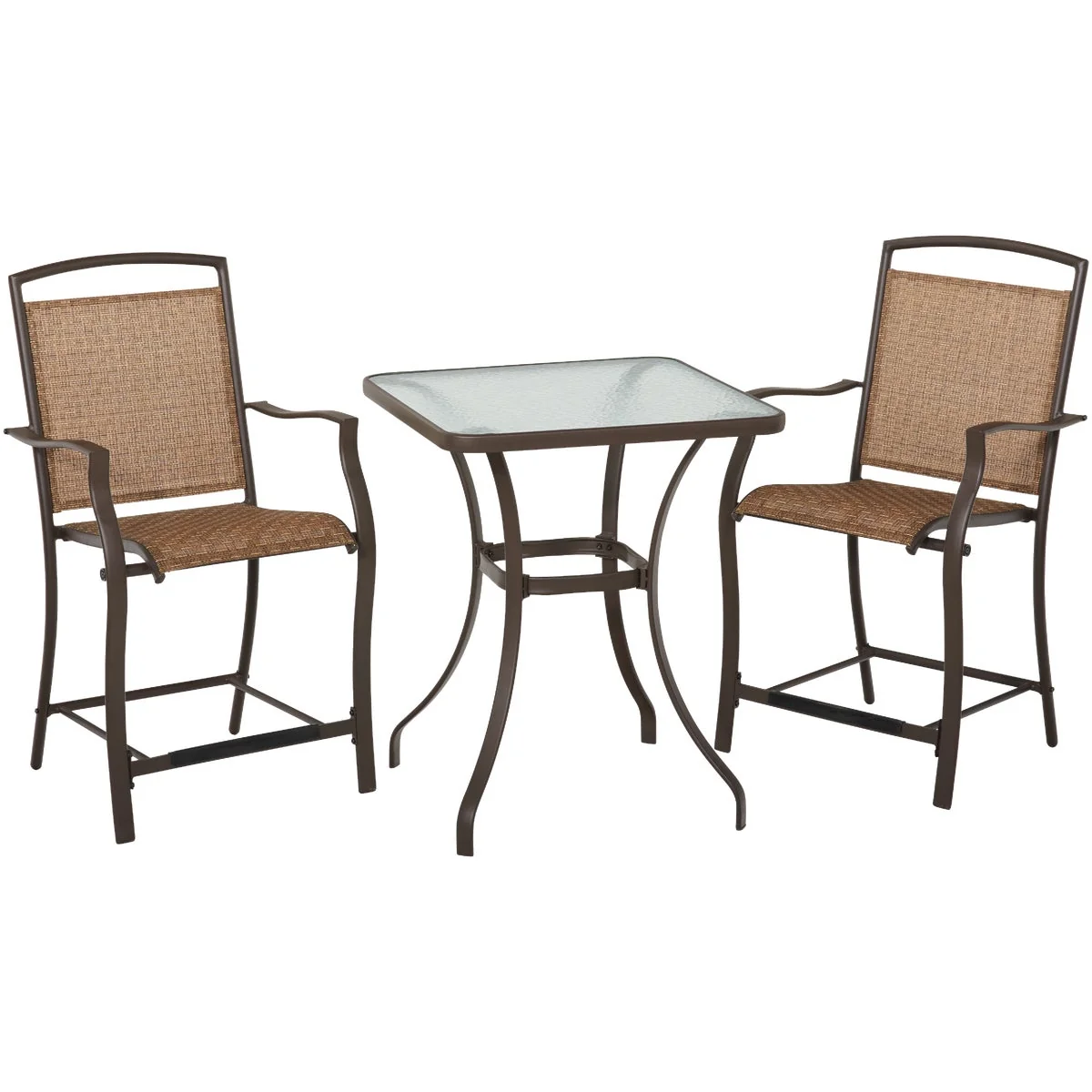 Outstanding Outdoor Expressions 3-Piece Balcony Bistro Set Long-Lasting
