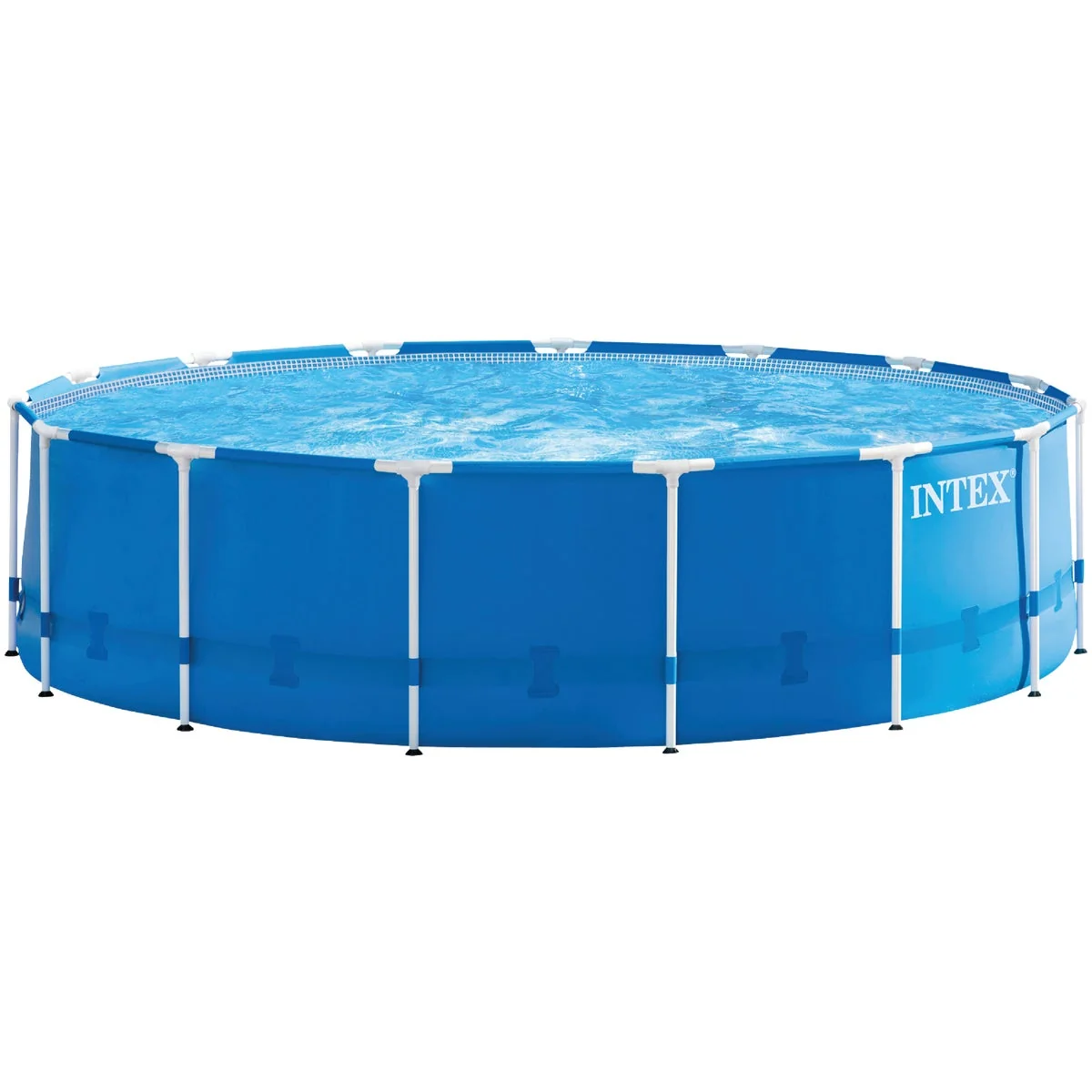 Specialty Intex 48 In. D. x 15 Ft. Dia. Metal Frame Pool Healthy
