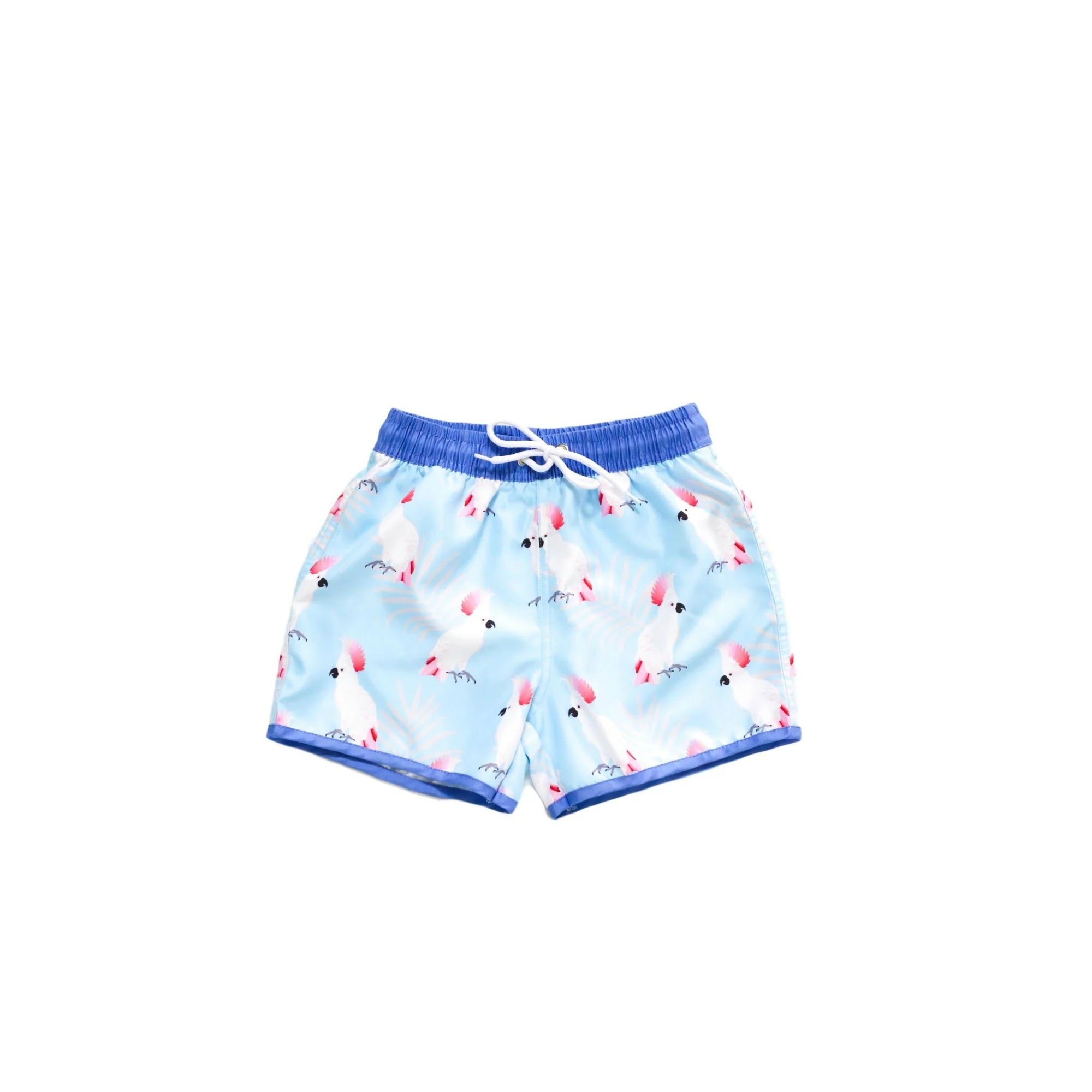 Detailed Emerald Toucan Bay Swim Trunks Classic
