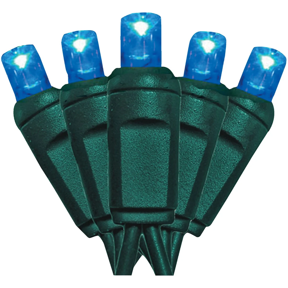 Sophisticated J Hofert Blue100-Bulb M5 LED Light Set Optimized