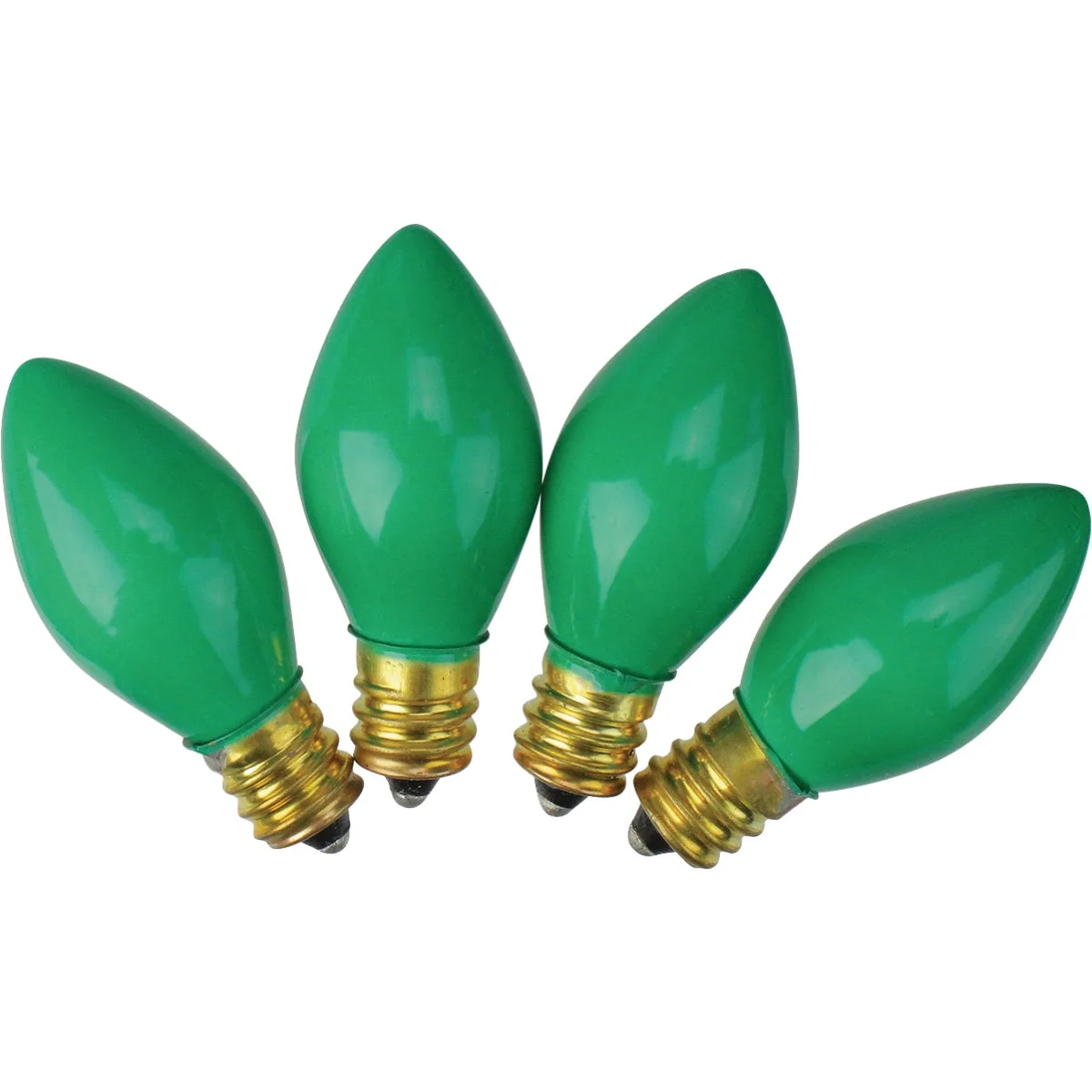 Powerful J Hofert C7 Green Ceramic 125V Light Bulb 4-Pack Quality