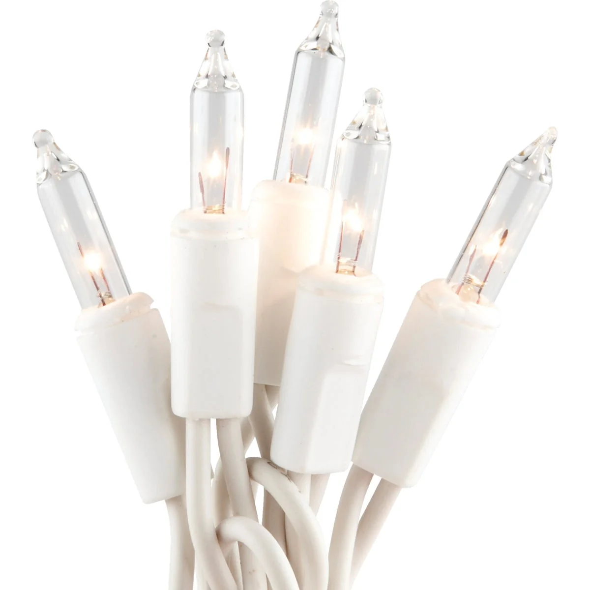 Luxury J Hofert Clear 300-Bulb Mini Incandescent Flashing Icicle Light Set with White Wire Exceptional