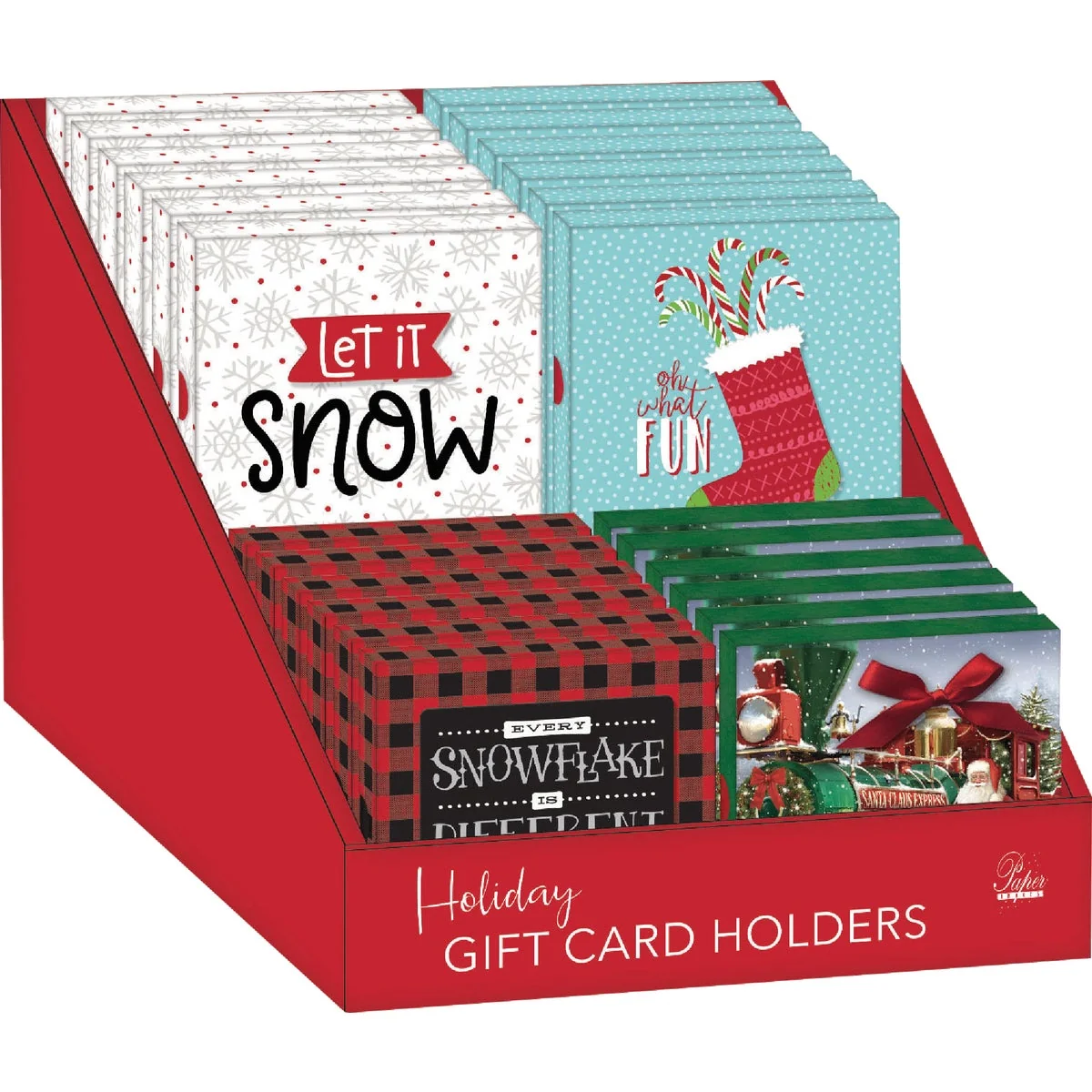 Comfortable Expressive Design Group 4 In. x 4 In. Gift Card Holder Verified