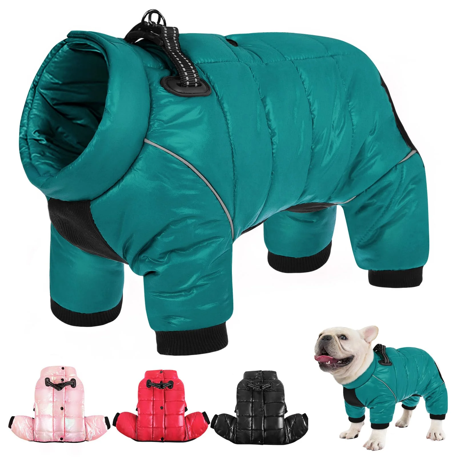 Sophisticated AOFITEE Dog Coat – Waterproof Winter Jacket for Small Medium Dogs Organic