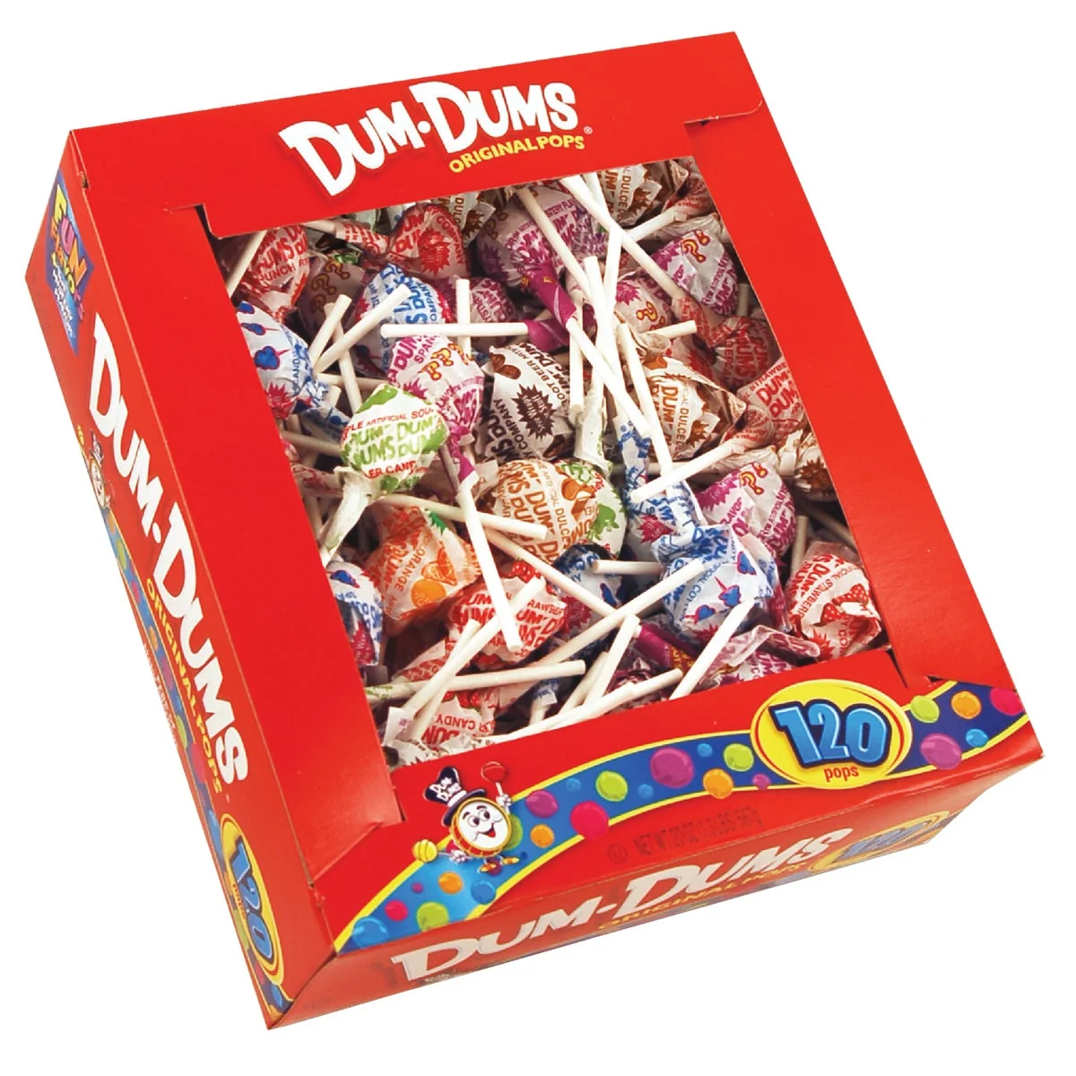 Contemporary Dum Dum Pops Assorted Flavors 120-Count Effective