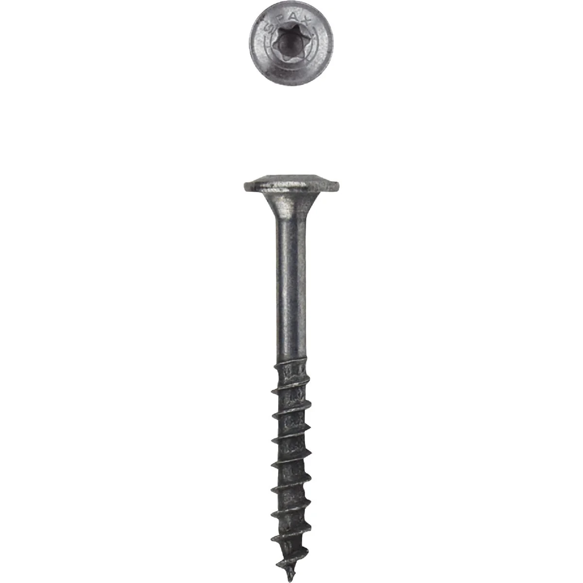 User-Friendly SPAX 8 x 1-1 2 In. Wafer Head T-20 HCR-X Exterior Rated Cabinet Screw 3 Lb. 495-Count Traditional