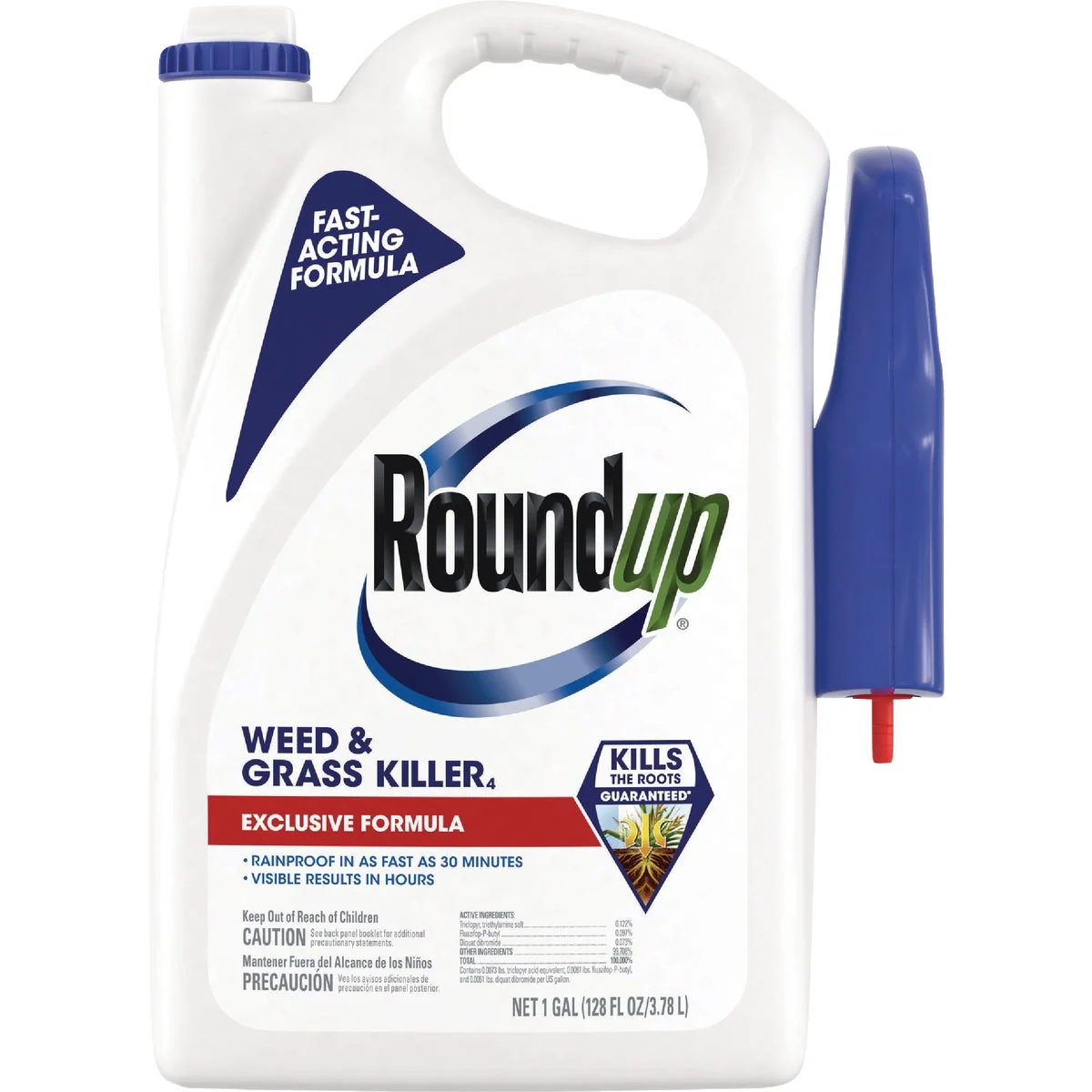 Unique Roundup 1 Gal. Exclusive Formula Trigger Spray Weed Grass Killer Functional