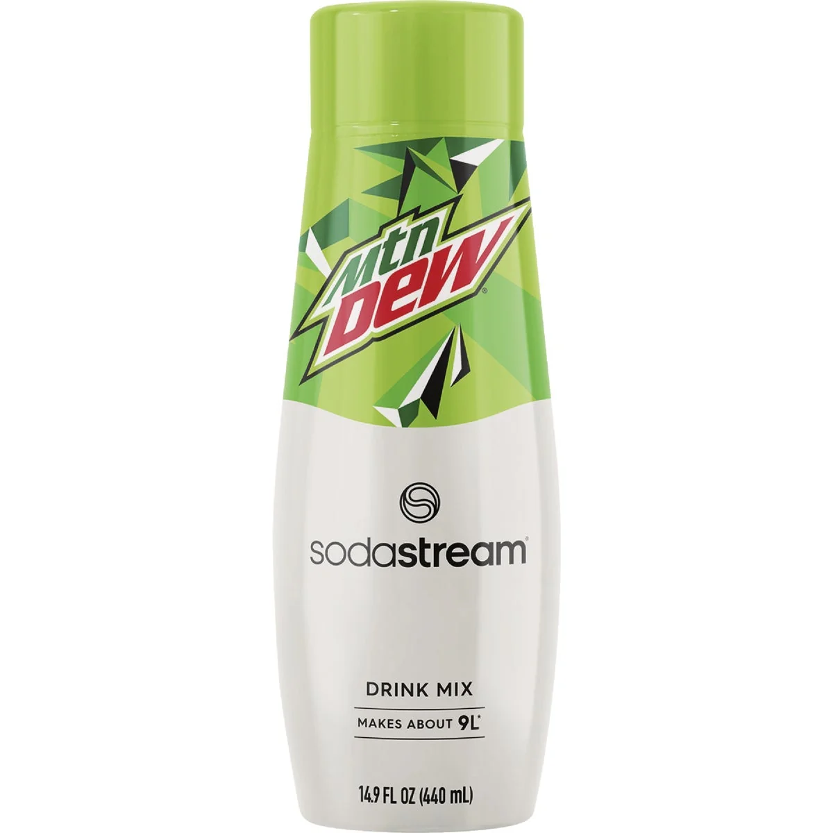 Trendy SodaStream 14.9 Oz. Mtn. Dew Sparkling Beverage Mix Clean