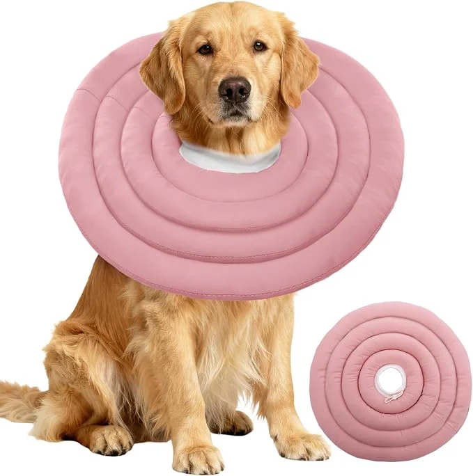 World-Class IDOMIK Dog Recovery Collar Waterproof Soft Dog Cone After Surgery Comfy Eco-Friendly