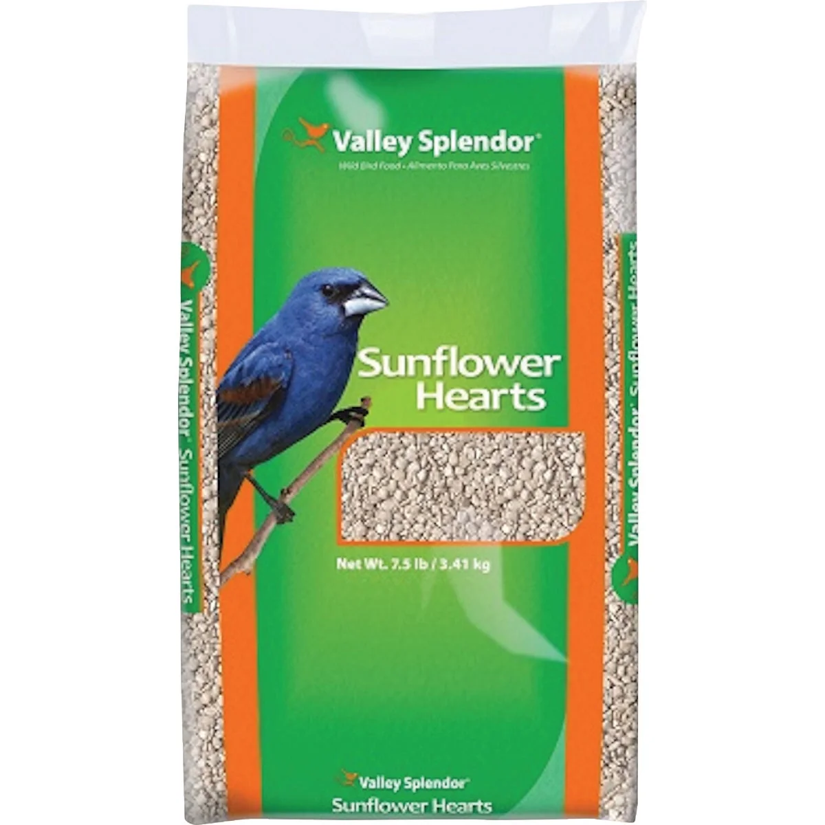 Authentic Valley Splendor 7.5 Lb. Sunflower Hearts Wild Bird Seed Proven