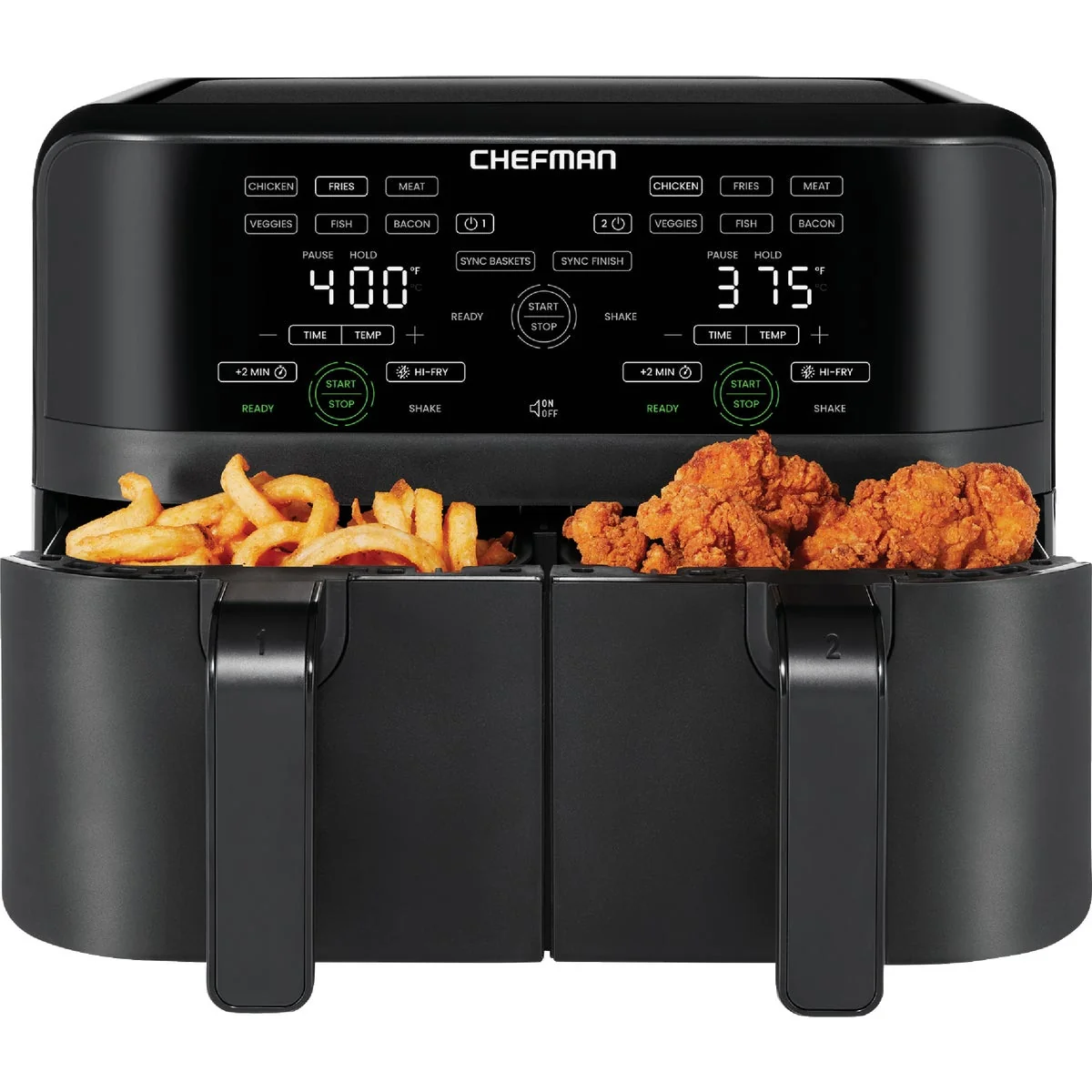 Eco-Friendly Chefman TurboFry Touch 9 Qt. Air Fryer Casual