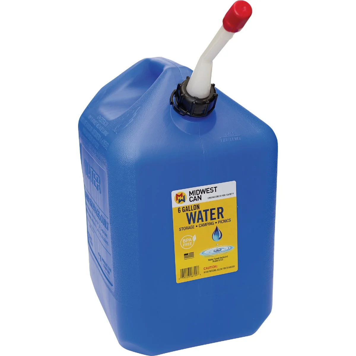 Easy-to-Use Midwest Can 6 Gal. Water Container Excellent