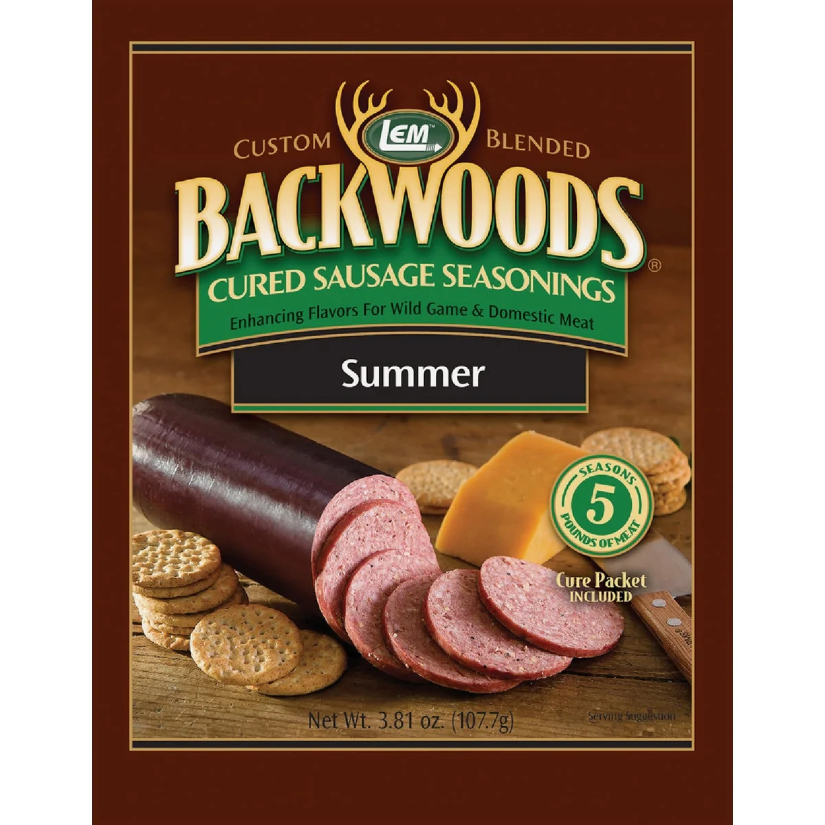 Smart LEM Backwoods 3.81 Oz. Summer Sausage Seasoning Fast