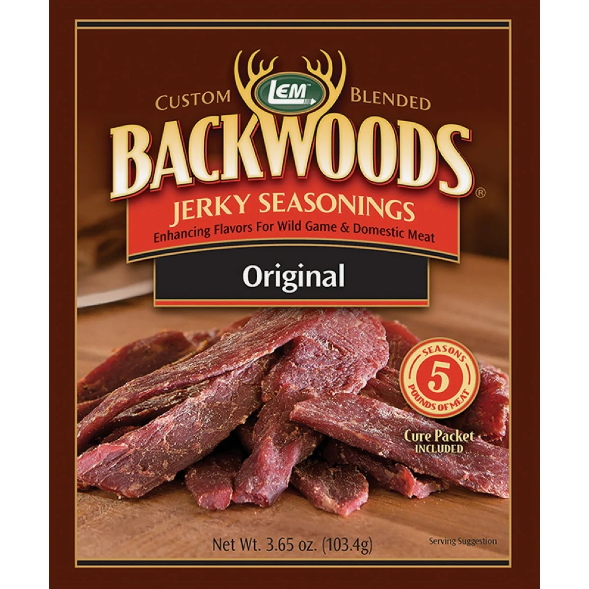 Convenient LEM Backwoods 3.65 Oz. Jerky Seasoning Quality