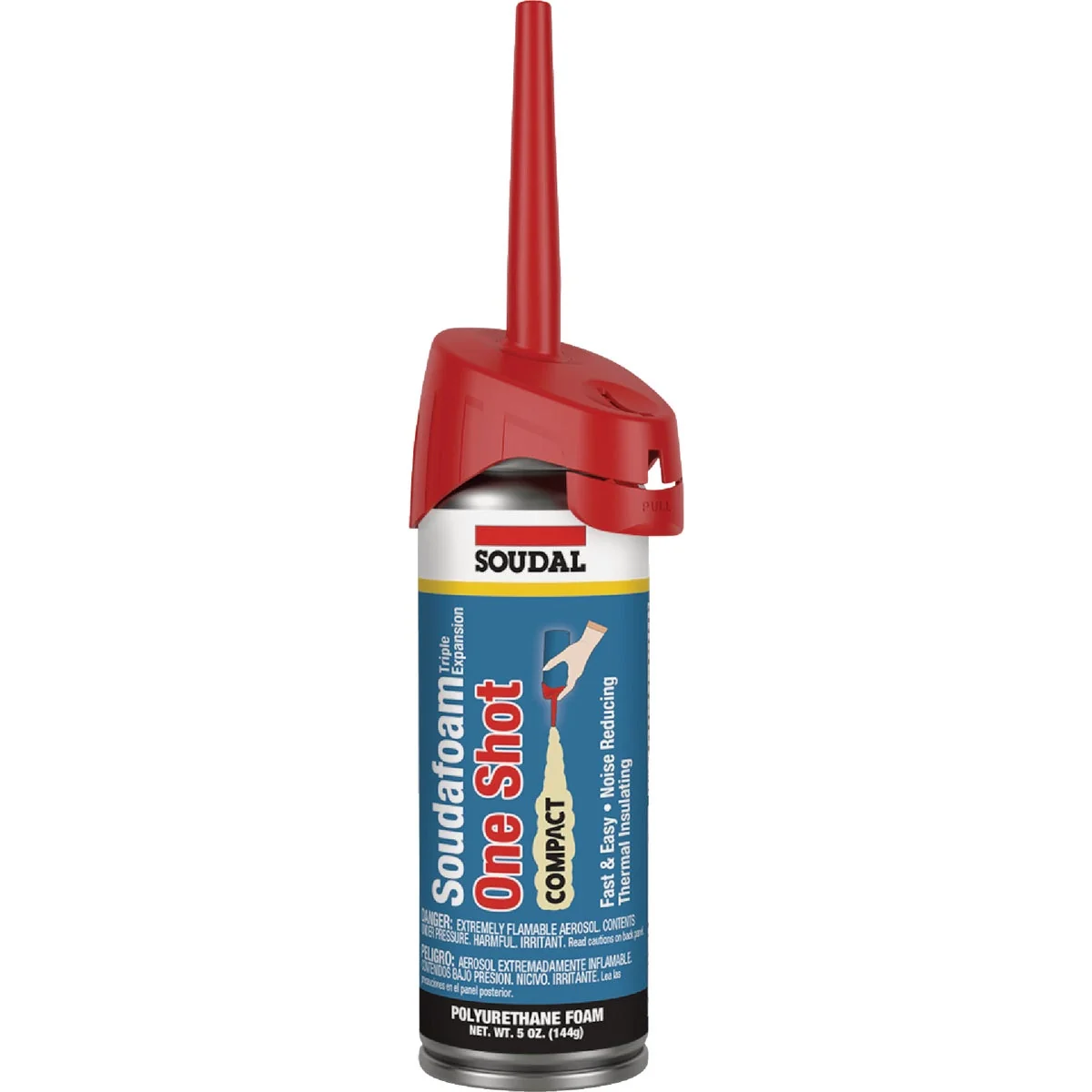 Smart Soudafoam 5 Oz. Trip Expansion One Shot Compact Spray Foam Insulation User-Friendly