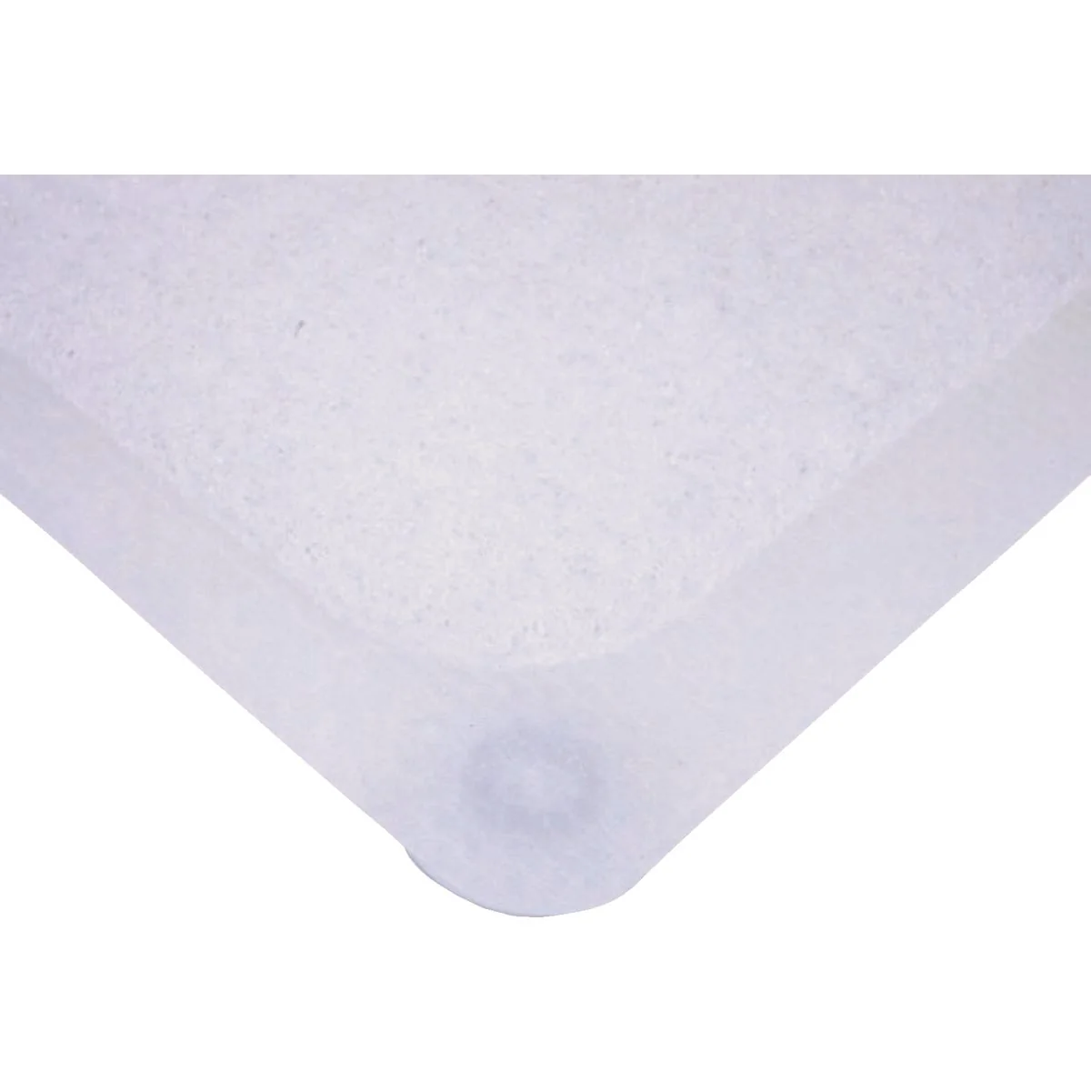 Verified Kenney 17 In. x 29 In. Non-Slip Clear Loofa Tub Mat Reusable