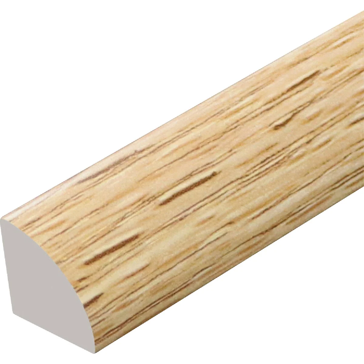 Outstanding Westlake Royal Building Products 5 8 In. W. x 5 8 In. H. x 8 Ft. L. Acadia Oak PVC Quarter Round Molding Eco-Friendly