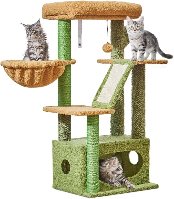 Consistent Taoqimiao Cat Tree 38.5-Inch Cat Tower Reliable