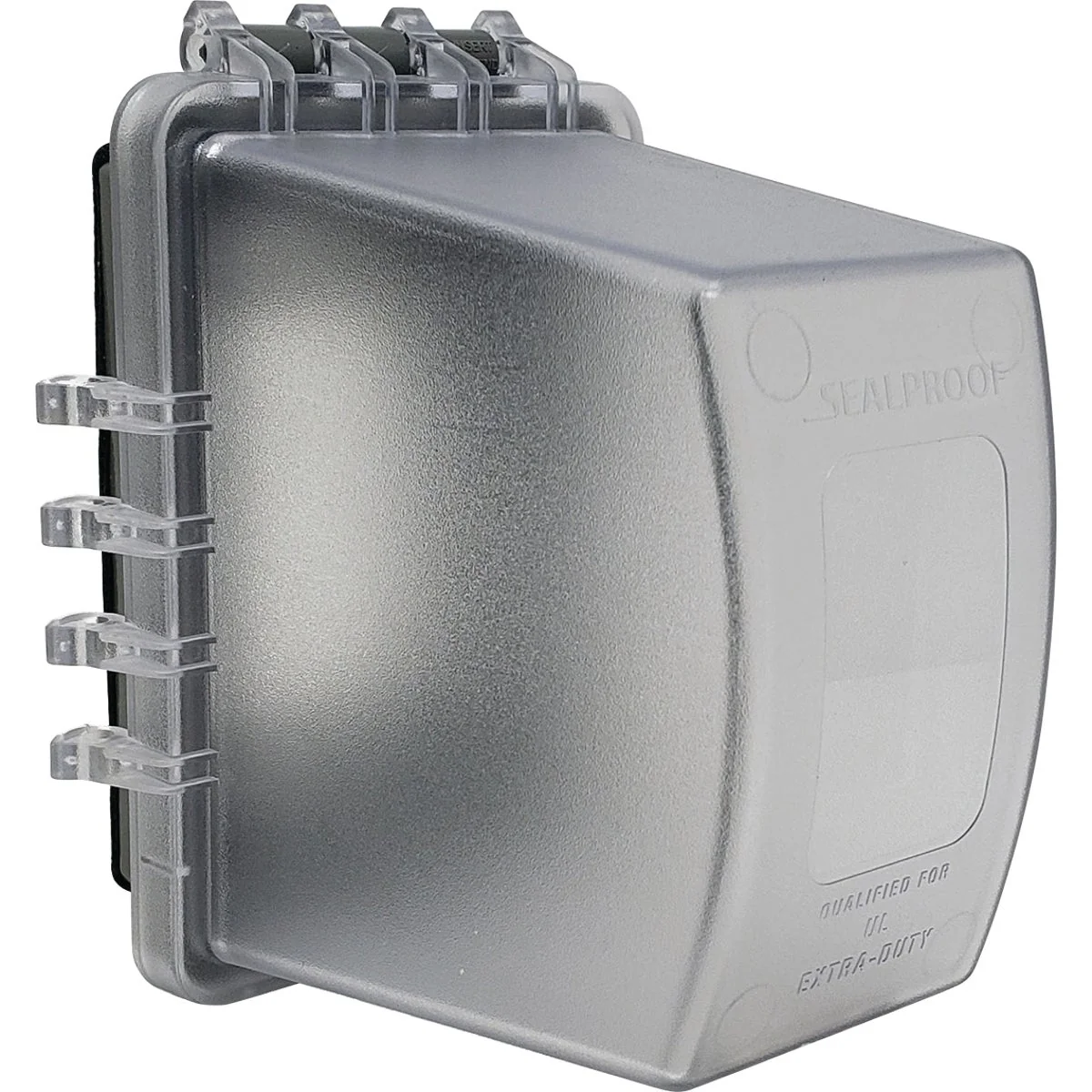 Practical Southwire 18-In-1 Single Gang Non-Metallic ClearVertical Horizontal Extra Deep While In-Use Extra-Duty Rated Multi-Use Cover Lightweight