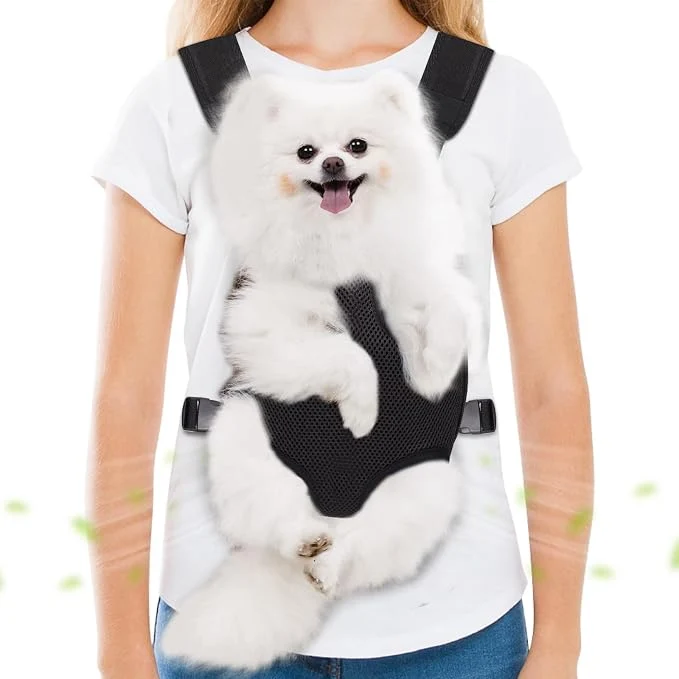 Consistent Pet Carrier Backpack Hands- Adjustable Dog Front Carrier Legs Out Innovative