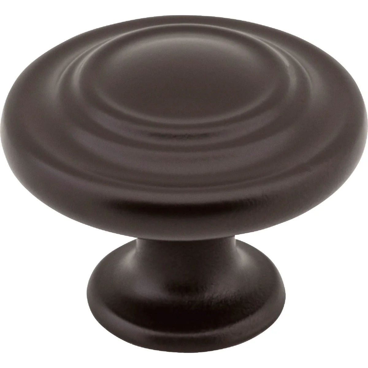 High-End Elements Arcadia 1-5 16 In. Diameter Dark Bronze Round Cabinet Knob Versatile