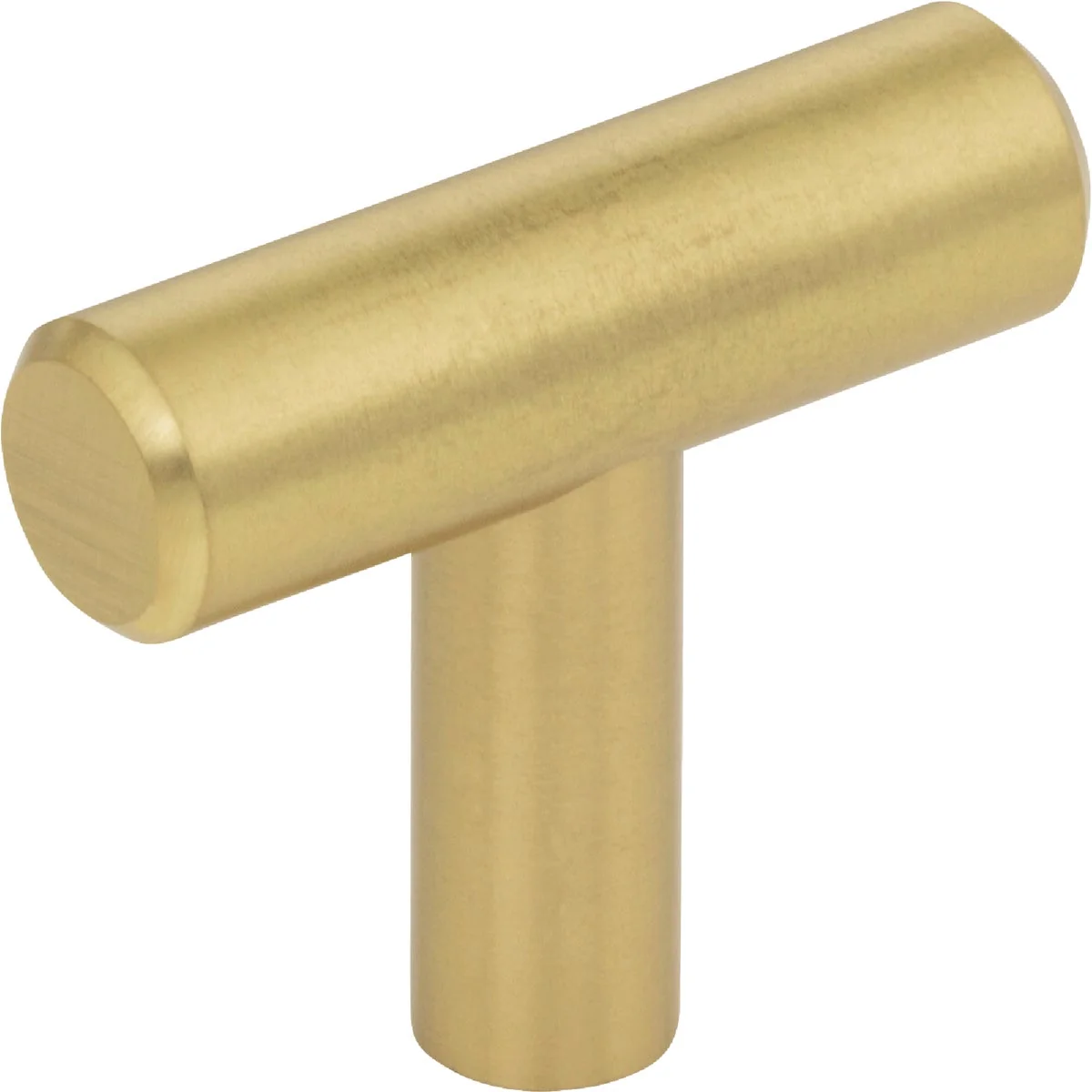 Secure KasaWare 1-1 2 In. Overall Length Brushed Gold Cabinet T-Knob 10-Pack Prestigious