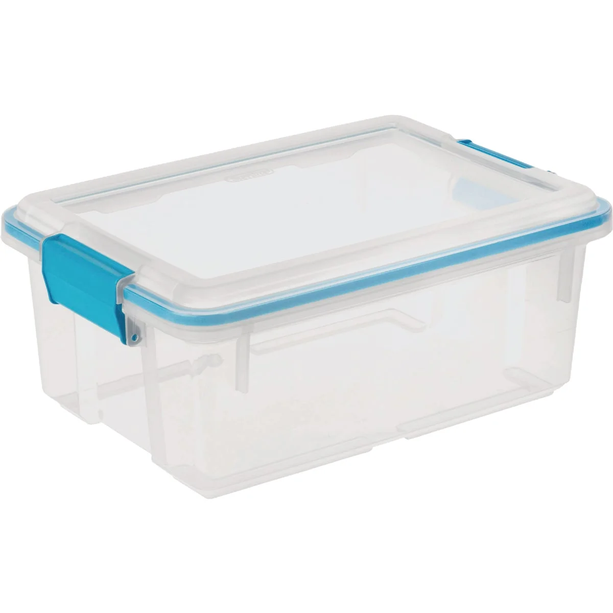 Fashionable Sterilite 12 Qt. 11.4L Blue Aquarium Gasket Box Durable