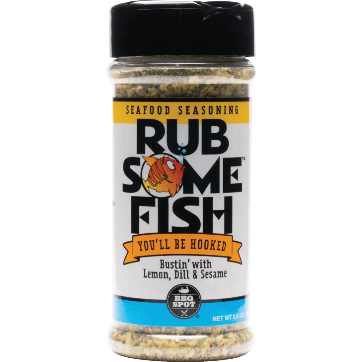 Casual Rub Some Fish 5.6 Oz. Lemon Dill Fish Rub Clean