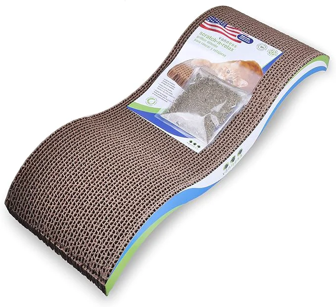 Powerful Van Ness Pets Scratch-N-Relax Cat Scratch Pad And LoungerAbout This Fine Crafted