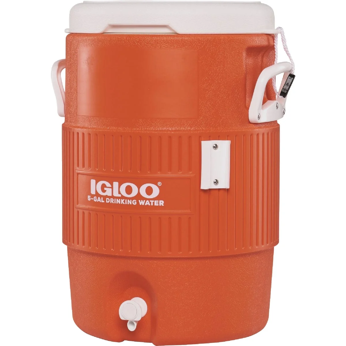 Fine Igloo 5 Gal. Orange Seat Top Water Jug Long-Lasting