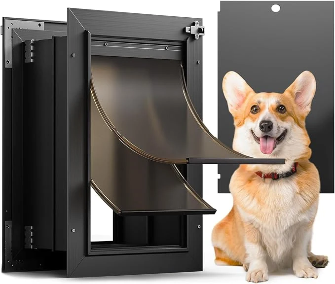 Fine Crafted Doggy Door All Aluminum Dog Door Certified