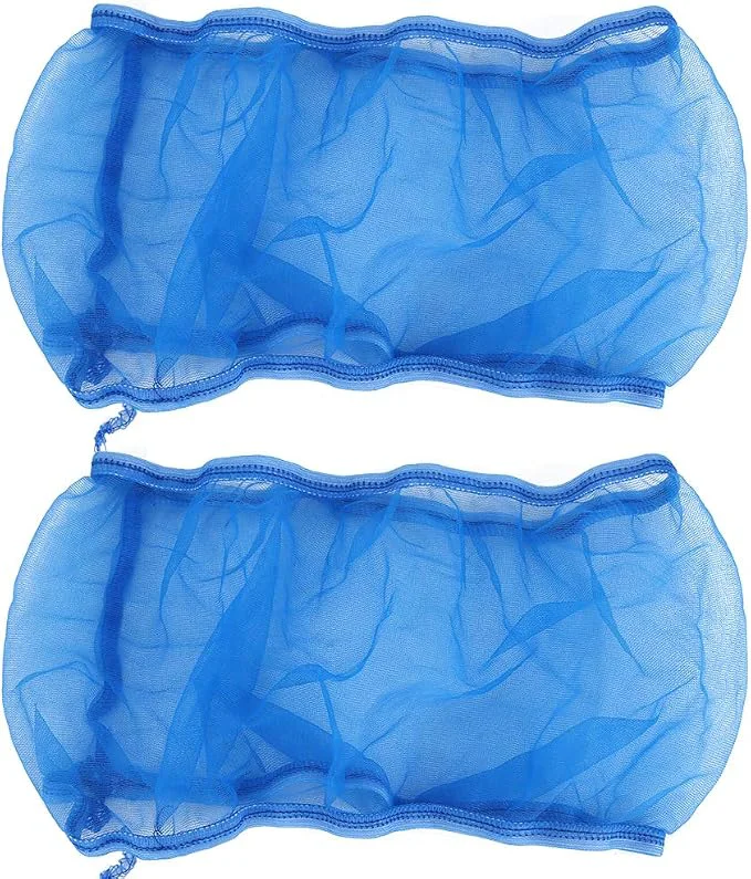High-Performance Alvinlite 2 Pieces Bird Cage Cover Seed Feather Catcher Birdcage Nylon Mesh Net Clean
