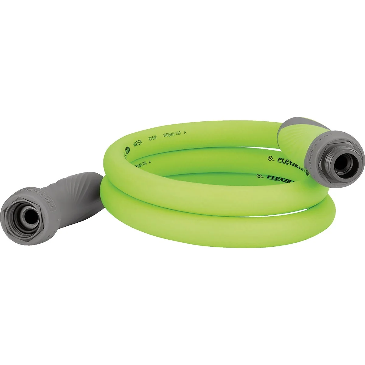 Effective Flexzilla SwivelGrip 5 8 In. Dia. x 5 Ft. L. Drinking Water Safe Lead-In Hose with Male Female Couplings Healthy