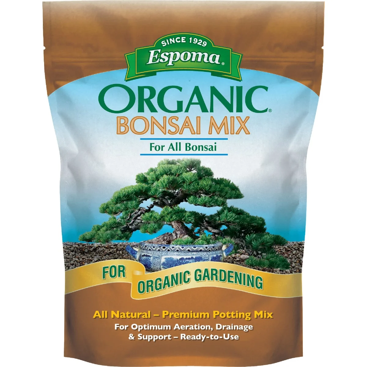 Authentic Espoma Organic 4 Qt. Bonsai Premium Potting Soil Mix Reliable