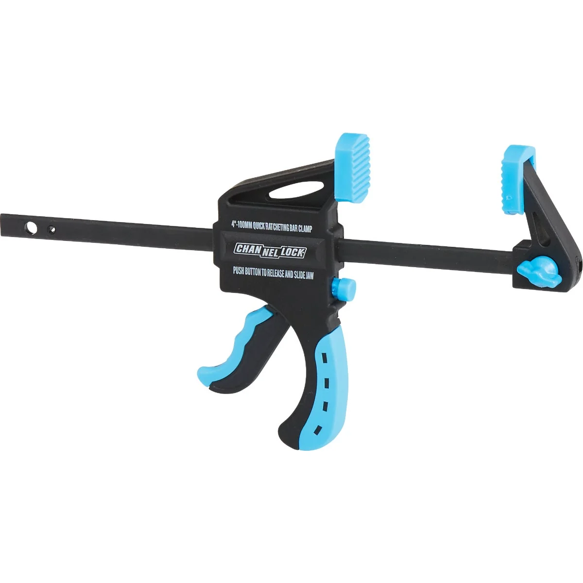 Smooth Channellock 4 In. One-Hand Light-Duty Hobby Bar Clamp High-Grade