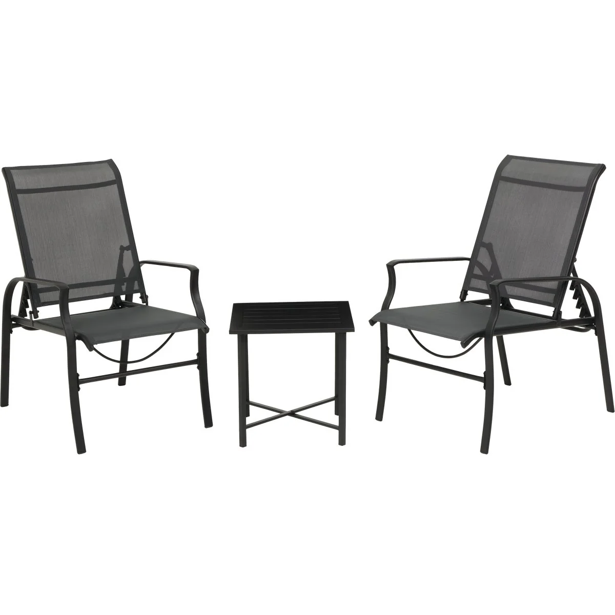 Consistent Outdoor Expressions Windsor 3-Piece Sling Chat Set Durable