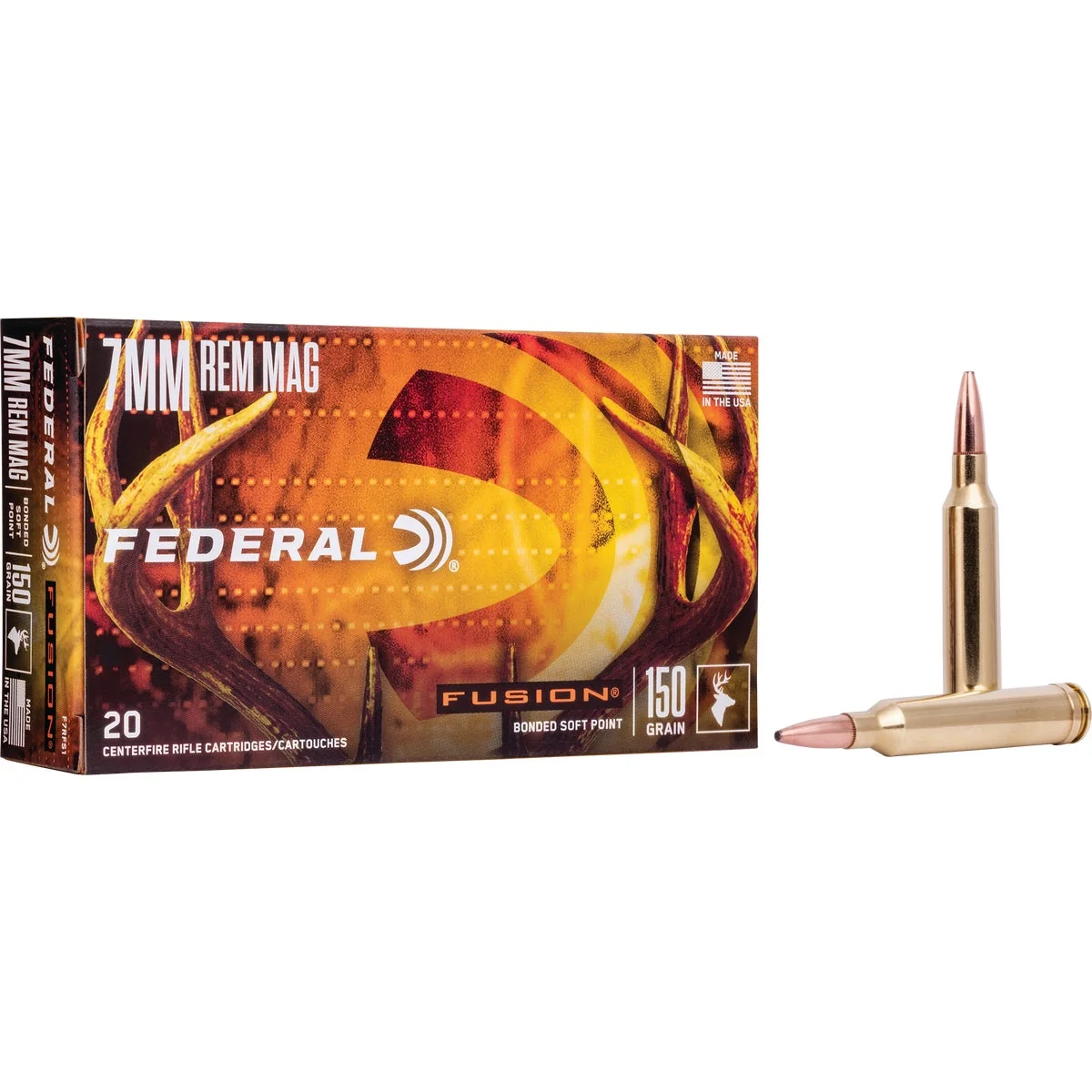 Optimized Federal Fusion 30-06 Springfield 165 Grain Soft Point Centerfire Ammunition Cartridges Official