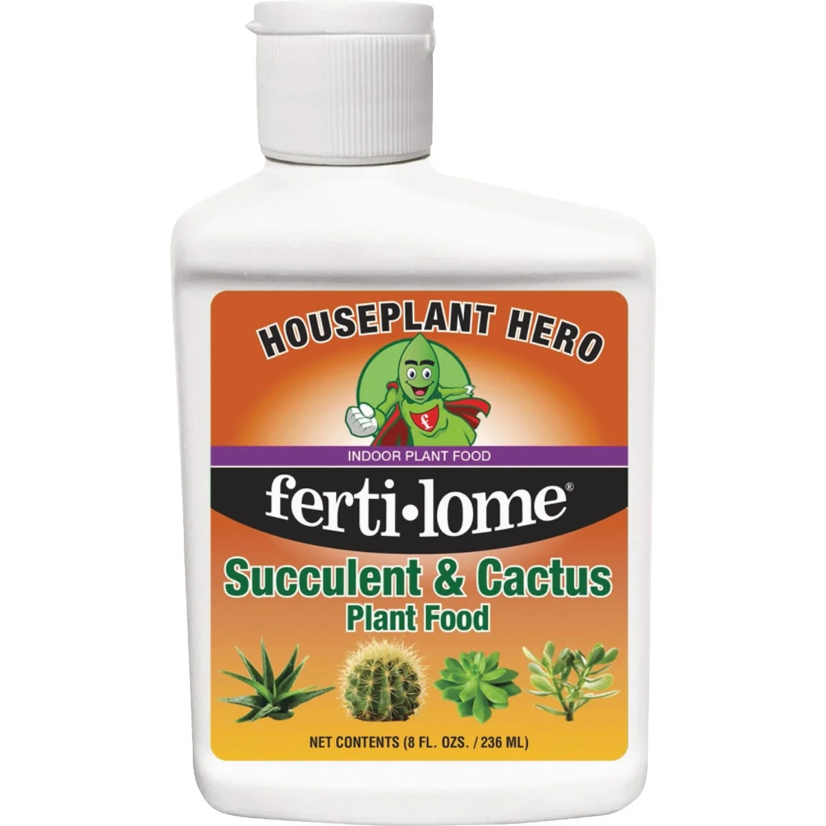 Smart Ferti-lome Houseplant Hero 8 Oz. 2-7-7 Concentrated Liquid Succulent Cactus Plant Food Premium
